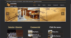 Desktop Screenshot of chaparrelconstruction.com